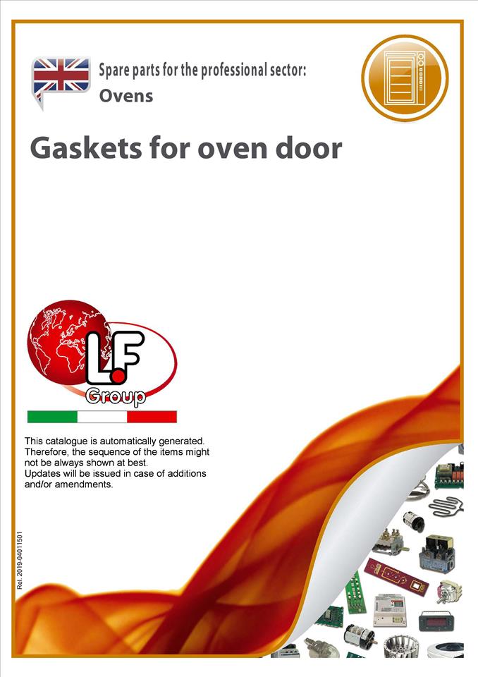 Gaskets for oven door